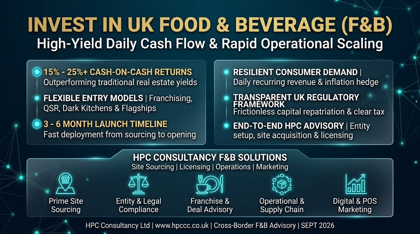 Why Liberia Investors Must Consider the UK Food and Beverage Sector as Their Primary Entry Point