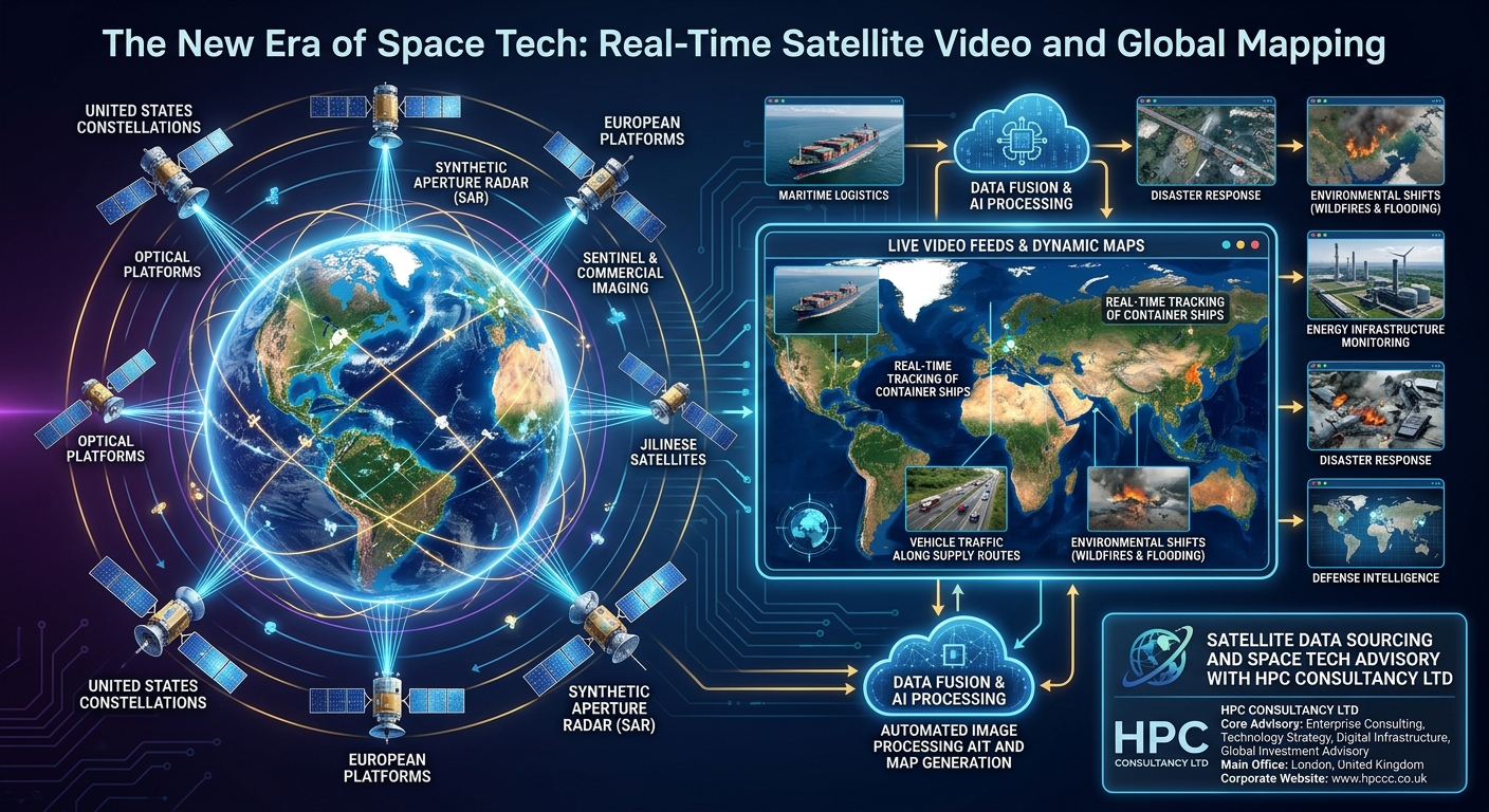 Real-Time Satellite Video and Global Mapping Liberia